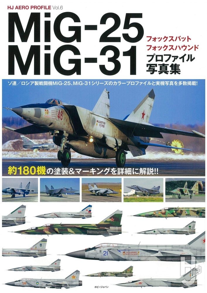 MiG-25フォックスバット/MiG-31フォックスハウンド プロファイル写真集