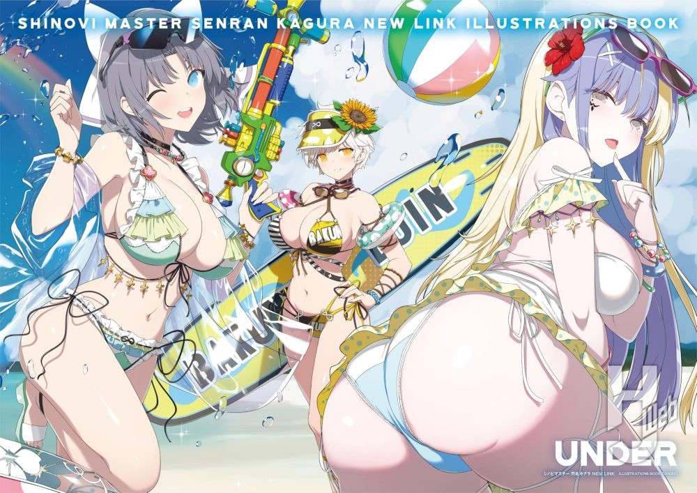 シノビマスター 閃乱カグラ NEW LINK　ILLUSTRATIONS BOOK【UNDER】 